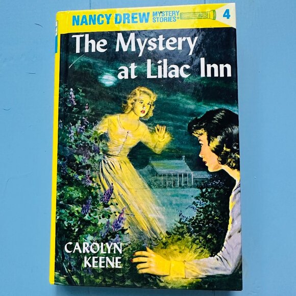 Vintage Other - Vintage 80s Nancy Drew Book, "The Mystery at Lilac Inn" Nancy Drew #4 Mystery